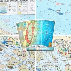 Home Port Charts Home Port Chart #23 Back Bays Enlargement Brigatine to GE Inlet