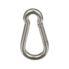 Seachoice SeaChoice Safety Spring Hook - 5/16 in (Stainless Steel)