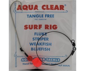 Aqua Clear Aqua-Clear Bluefish Wire Rigs (40lb) w/Float & 3/0 Long Shank  Hooks