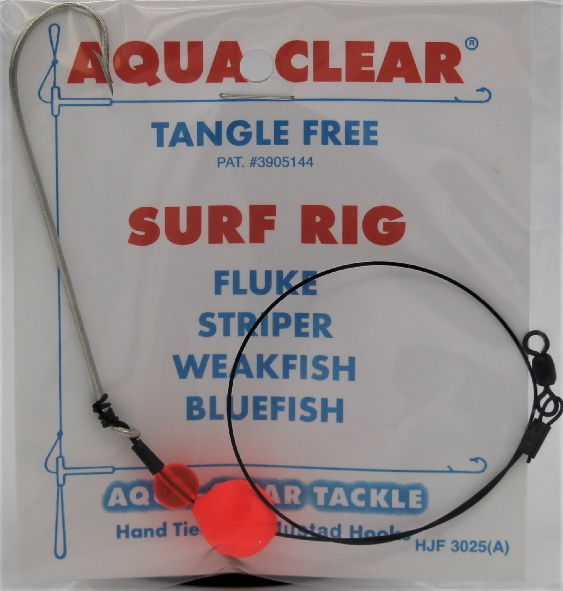Aqua Clear Aqua-Clear Bluefish Wire Rigs (40lb) w/Float & 3/0 Long Shank  Hooks - Fin-atics Marine Supply Ltd. Inc.