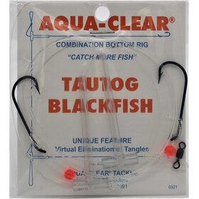 Aqua Clear Aqua-Clear Blackfish/Tautog Hi-Lo Rig w/Virginia Hooks
