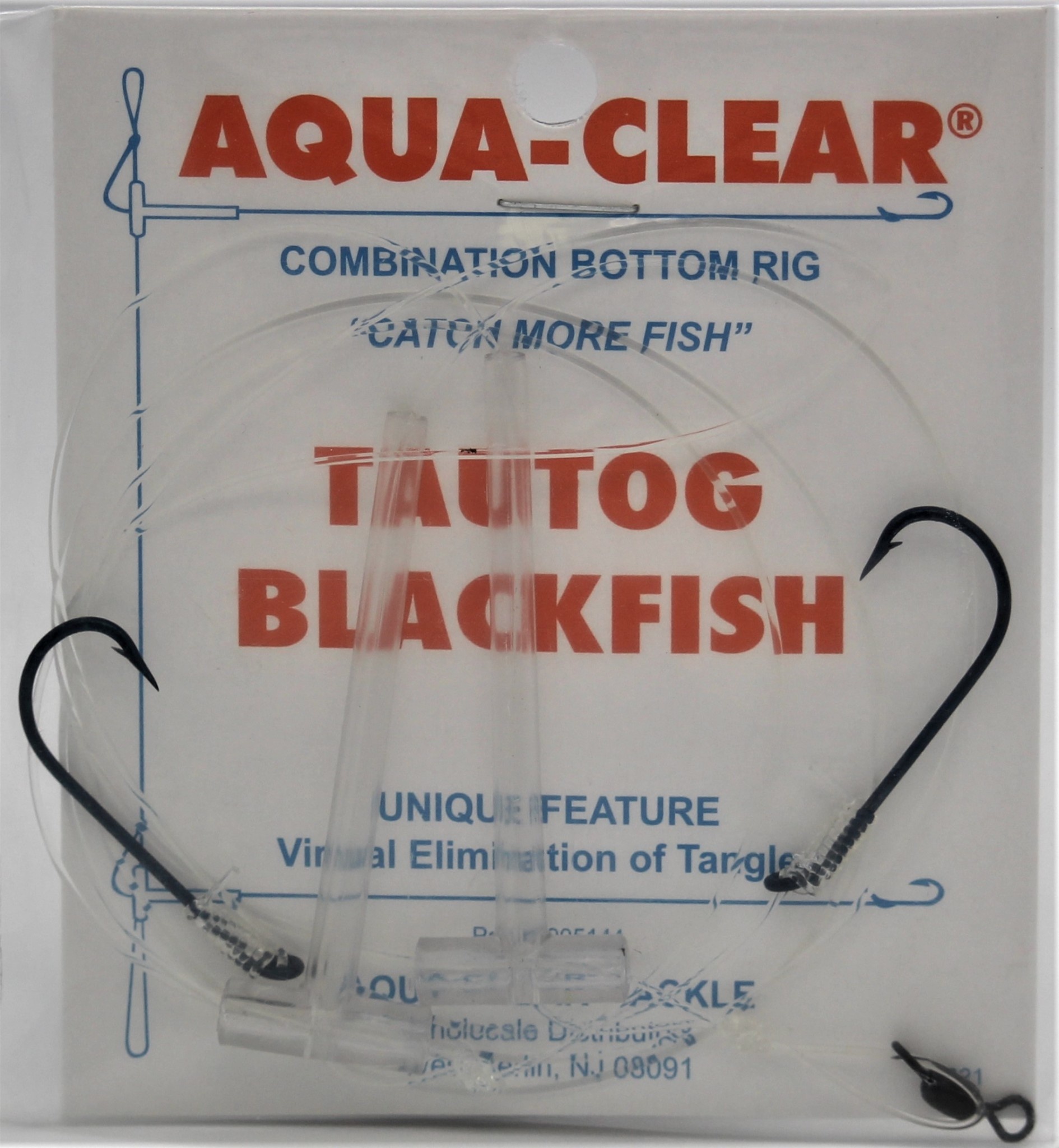 Aqua Clear Aqua-Clear Blackfish/Tautog Hi-Lo Rig w/Virginia Hooks