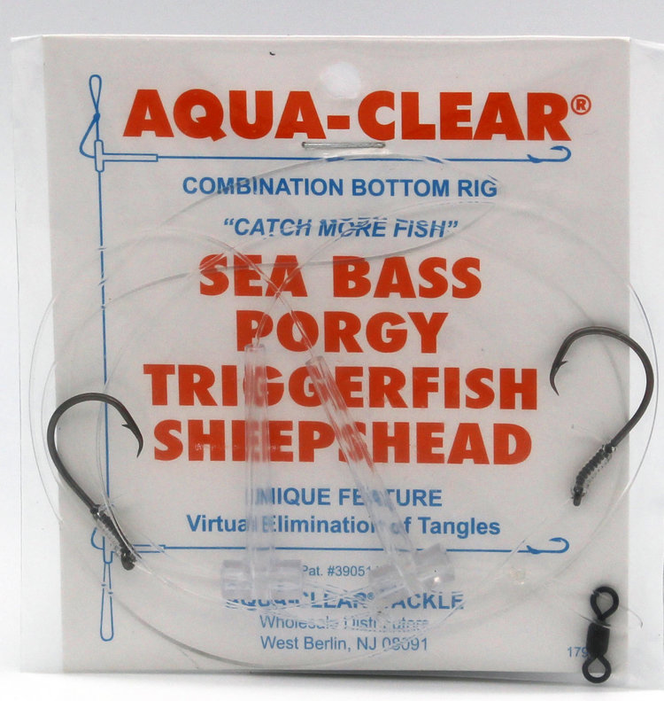Aqua Clear Aqua-Clear Triggerfish/Sheepshead Hi-Lo Circle Hook Rigs