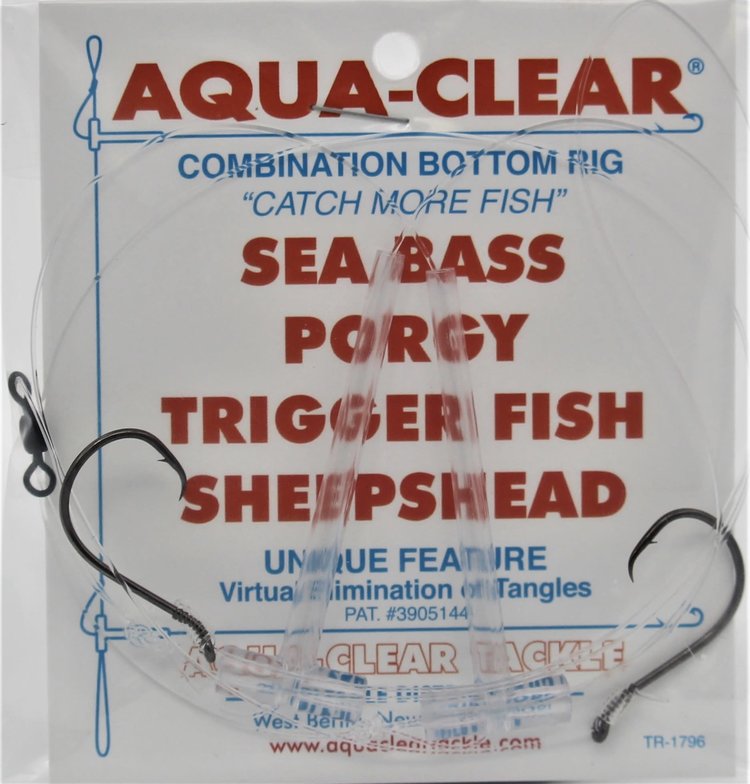 Aqua Clear Aqua-Clear Triggerfish/Sheepshead Hi-Lo Circle Hook Rigs
