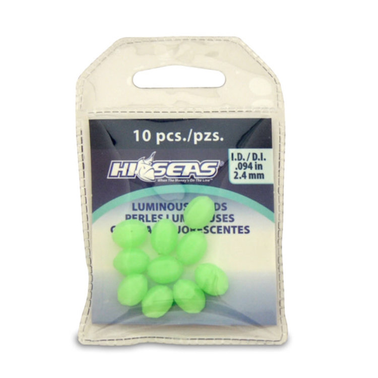 Hi-Seas Hi-Seas Luminous Glow Beads 10pc