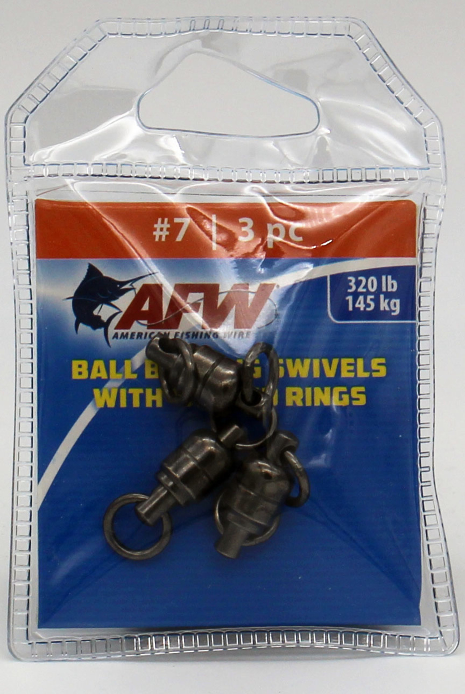 Solid Brass Ball Bearing Snap Swivels with Double Welded Rings
