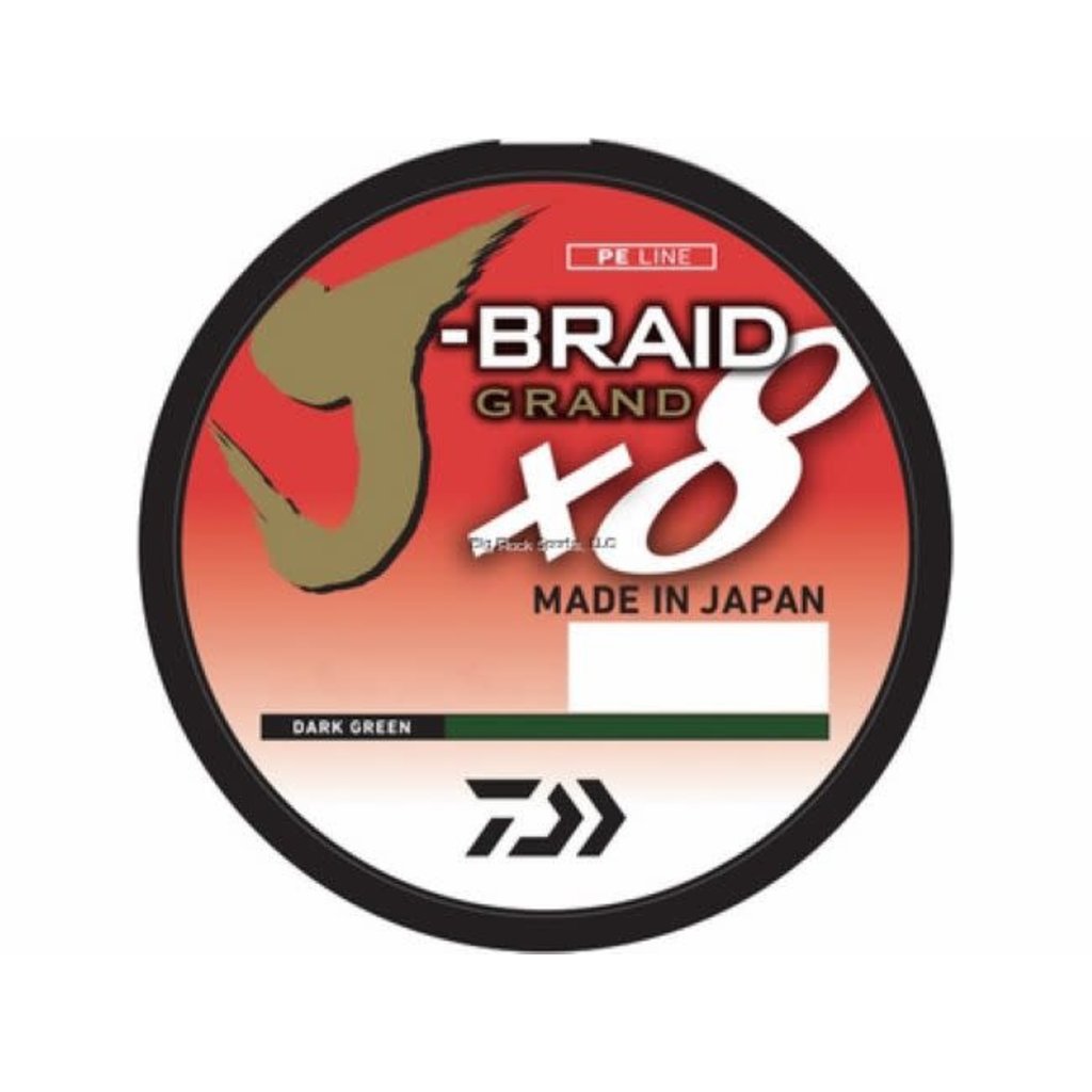 Daiwa Daiwa J-Braid X8 150yd Filler Pack Braided Line
