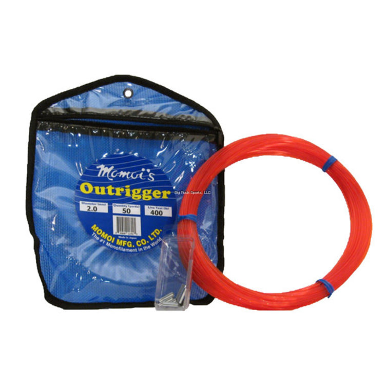 Momoi Momoi Outrigger Kit 400lb Mono 50yds w/Sleeves
