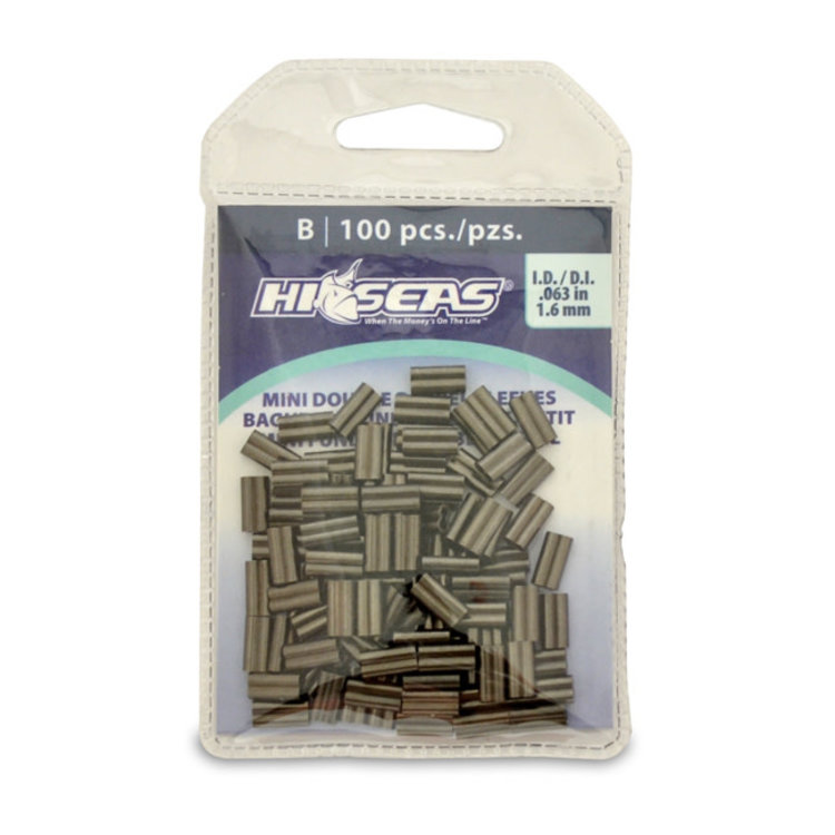 Hi-Seas Hi-Seas Mini Double Barrel Copper Sleeves - Black