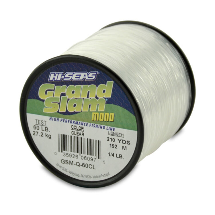 Hi-Seas Hi-Seas Grand Slam Monofilament - 1/4lb Spool