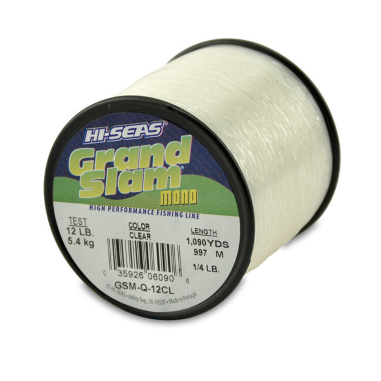 Hi-Seas Hi-Seas Grand Slam Monofilament - 1/4lb Spool