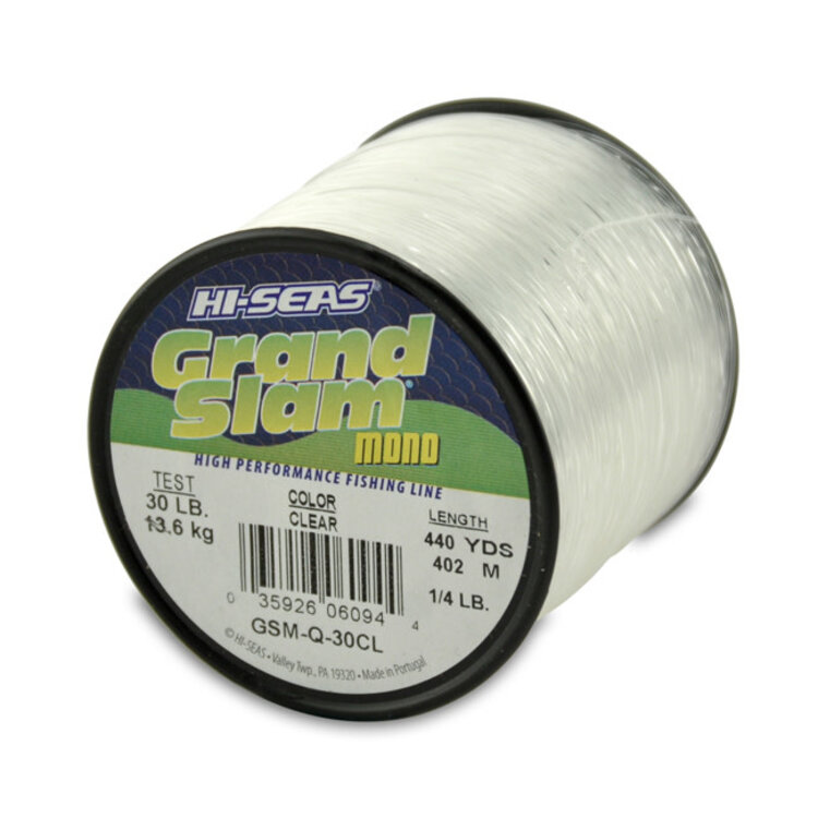 Hi-Seas Hi-Seas Grand Slam Monofilament - 1/4lb Spool