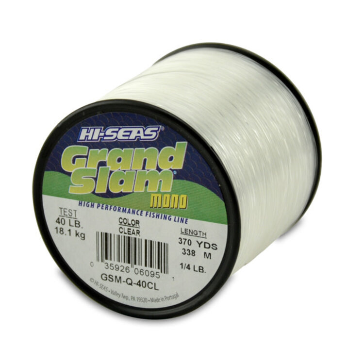 Hi-Seas Hi-Seas Grand Slam Monofilament - 1/4lb Spool