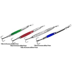 Tsunami Tsunami Slimwave Lure - Chrome w/Prism Tape