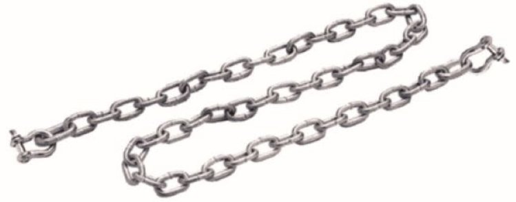 Seachoice SeaChoice Galvanized Anchor Chain w/Shackle