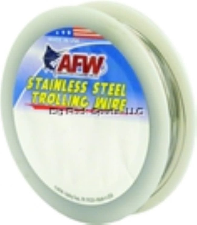 American Fishing Wire AFW Stainless Steel Trolling Wire 40Lb 300ft Spool