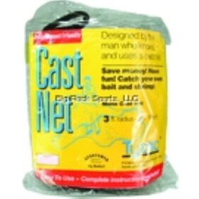 Betts Betts Tyzac Cast Net 3/8" Mesh 3/4lb Iron Weights per FT