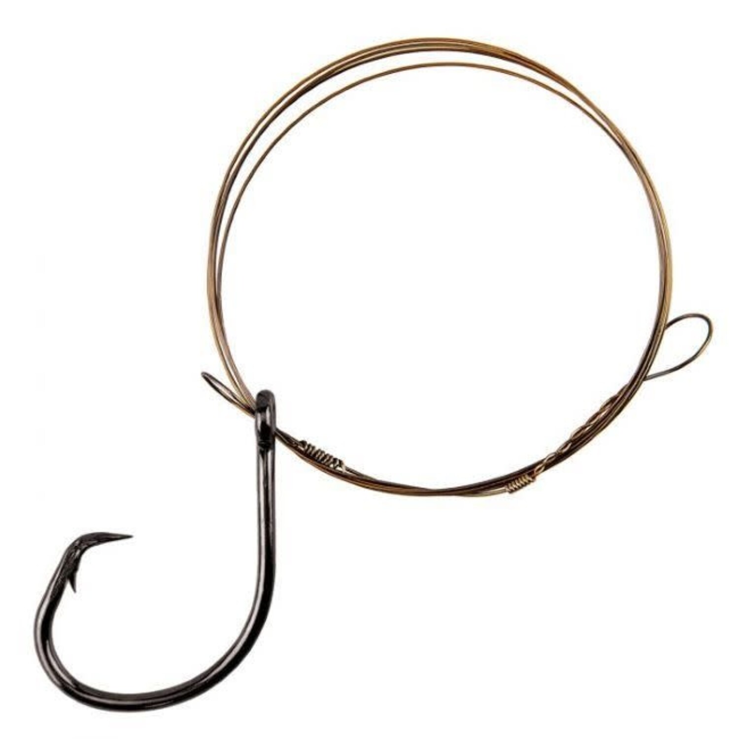 Eagle Claw Eagle Claw L932-C2 10/0 Inline Circle Hook 48 Wire Shark Rig