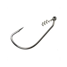 Gamakatsu Gamakatsu EWG Spring Lock Worm Hook - NS Black