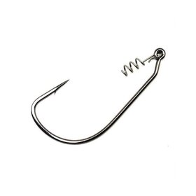 Gamakatsu Gamakatsu EWG Spring Lock Worm Hook - NS Black