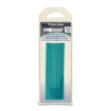 Hi-Seas Hi-Seas Spring Wire Loop Protector Green - 10Pk