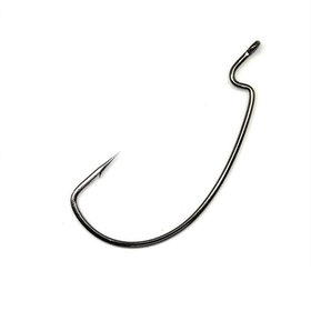 Gamakatsu Gamakatsu EWG Worm Hook (Offset Extra Wide Gap) - NS Black