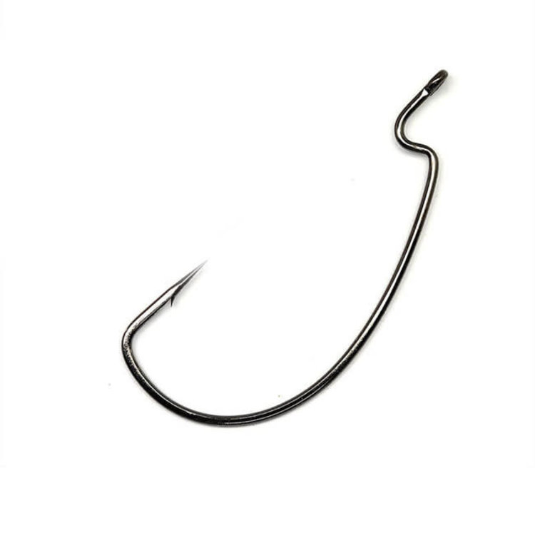 Gamakatsu Gamakatsu EWG Worm Hook (Offset Extra Wide Gap) - NS Black