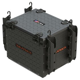 YakAttack YakAttack BlackPak Pro, 13 x 16 x 13, Black, Includes lid and 4 rod holders