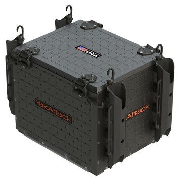YakAttack YakAttack BlackPak Pro, 13 x 16 x 13, Black, Includes lid and 4 rod holders
