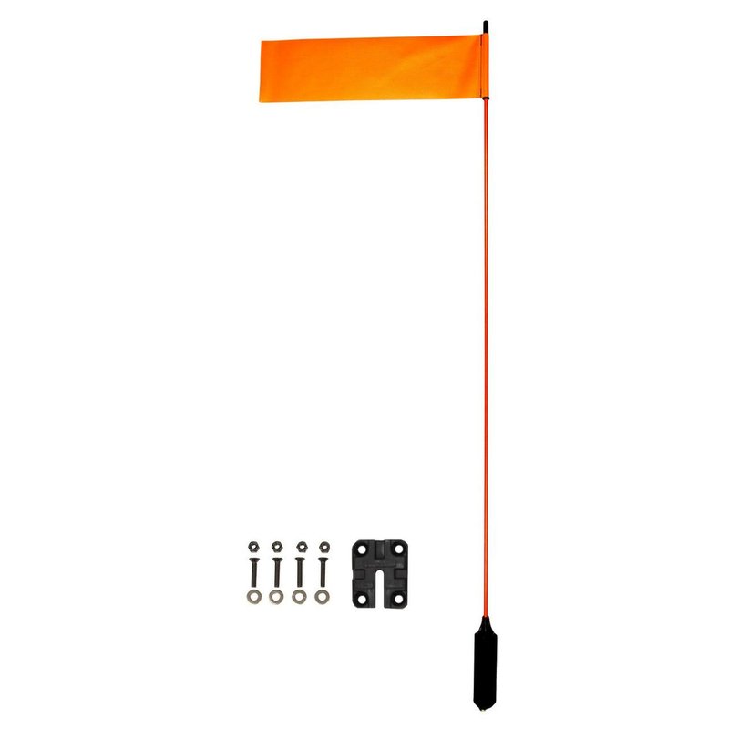 YakAttack YakAttack VISIFlag, 52" tall mast with flag, Includes Mighty Mount