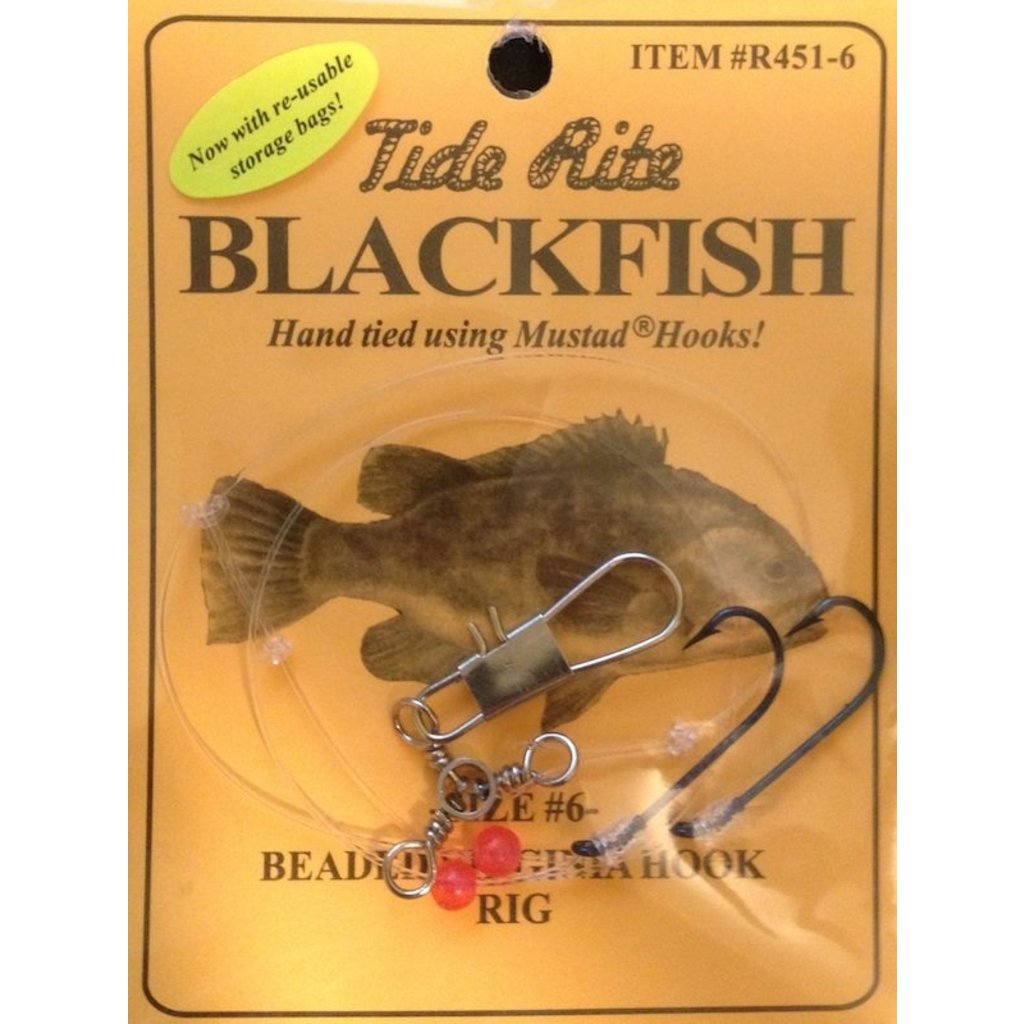 Tide Rite R451 Series Beaded Virginia Hook Blackfish Rig