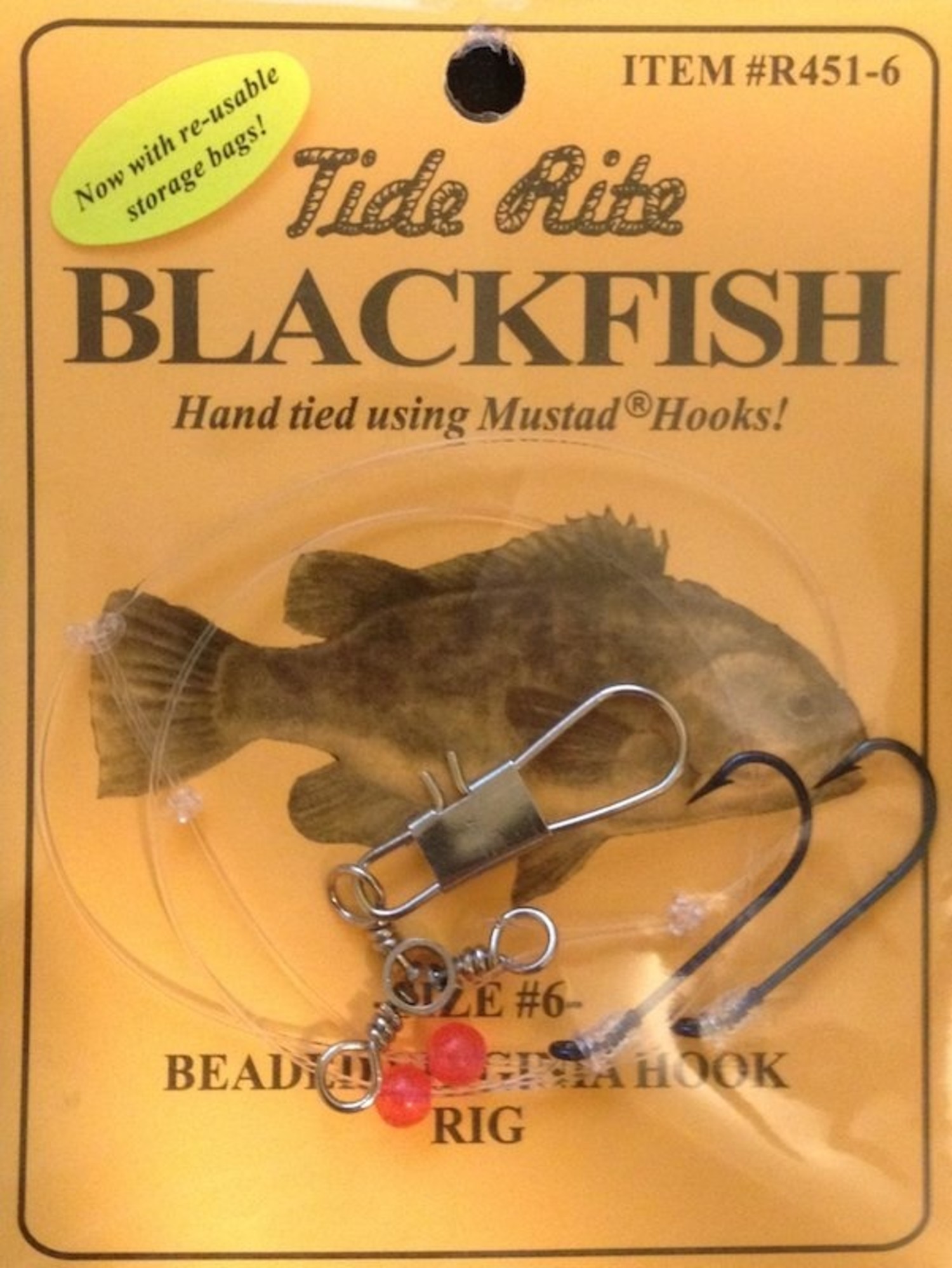 Terminal Tackle Tide Rite Porgy Rig #4 - Attrezzatura Per Pesca In Acqua Dolce E Salata