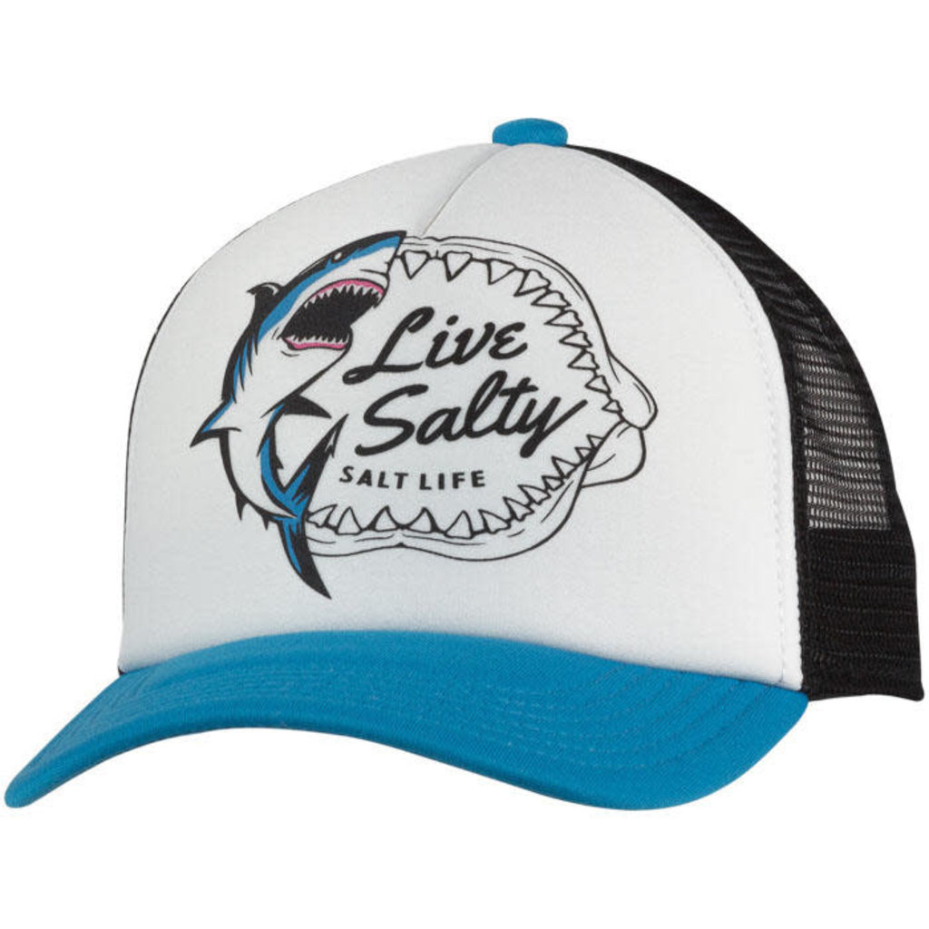 Salt Life Shark Bite Youth Trucker Hat 