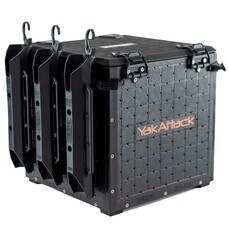 YakAttack YakAttack BlackPak Pro, 13 x 13 x 13, Black, Includes lid and 3 rod holders