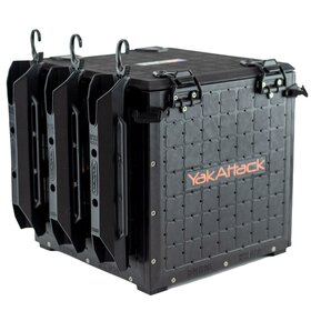 YakAttack YakAttack BlackPak Pro, 13 x 13 x 13, Black, Includes lid and 3 rod holders