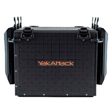 YakAttack YakAttack BlackPak Pro, 16 x 16 x 13, Black, Includes lid and 6 rod holders