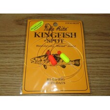 Tide Rite TideRite R255 Hi-Lo Kingfish/Spot Rig w/Pill Floats & Long Shank Hooks