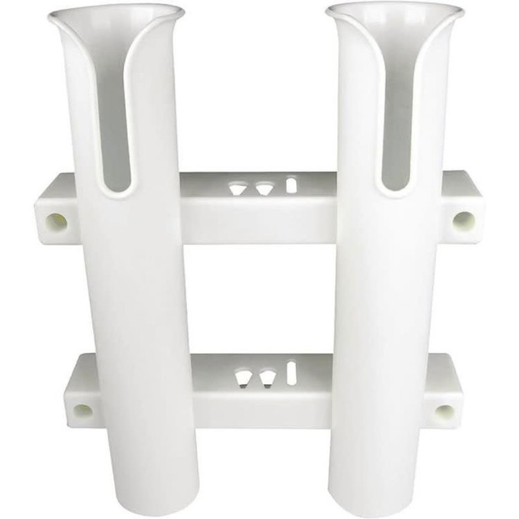 Seachoice SeaChoice Polyurethane 2 Rod Rack - White
