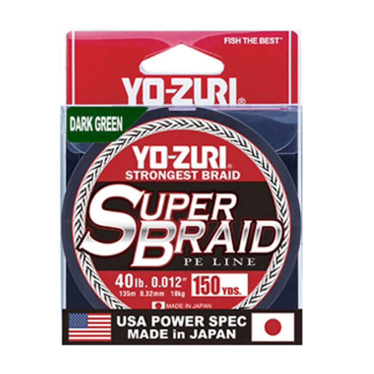 Yo-Zuri Yo-Zuri Super Braid 150yd Spool
