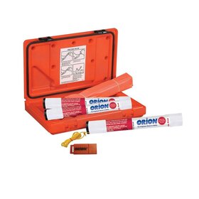 Orion Safety Products Orion #234 Locator Plus 3 Signal Kit with Whistle & Flag in Floating Case
