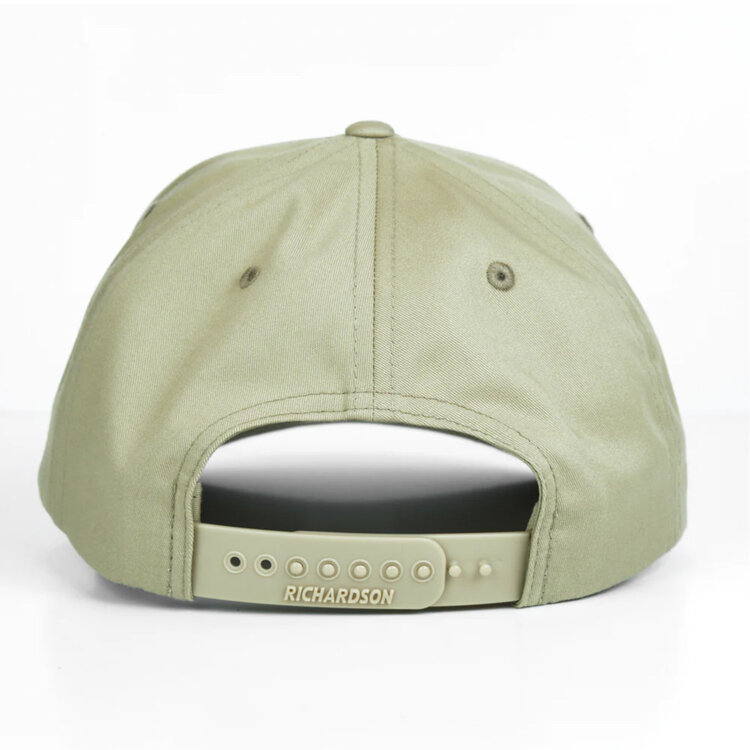 Grundens Grundens Eat Crab Trucker Hat 312 - Khaki/White