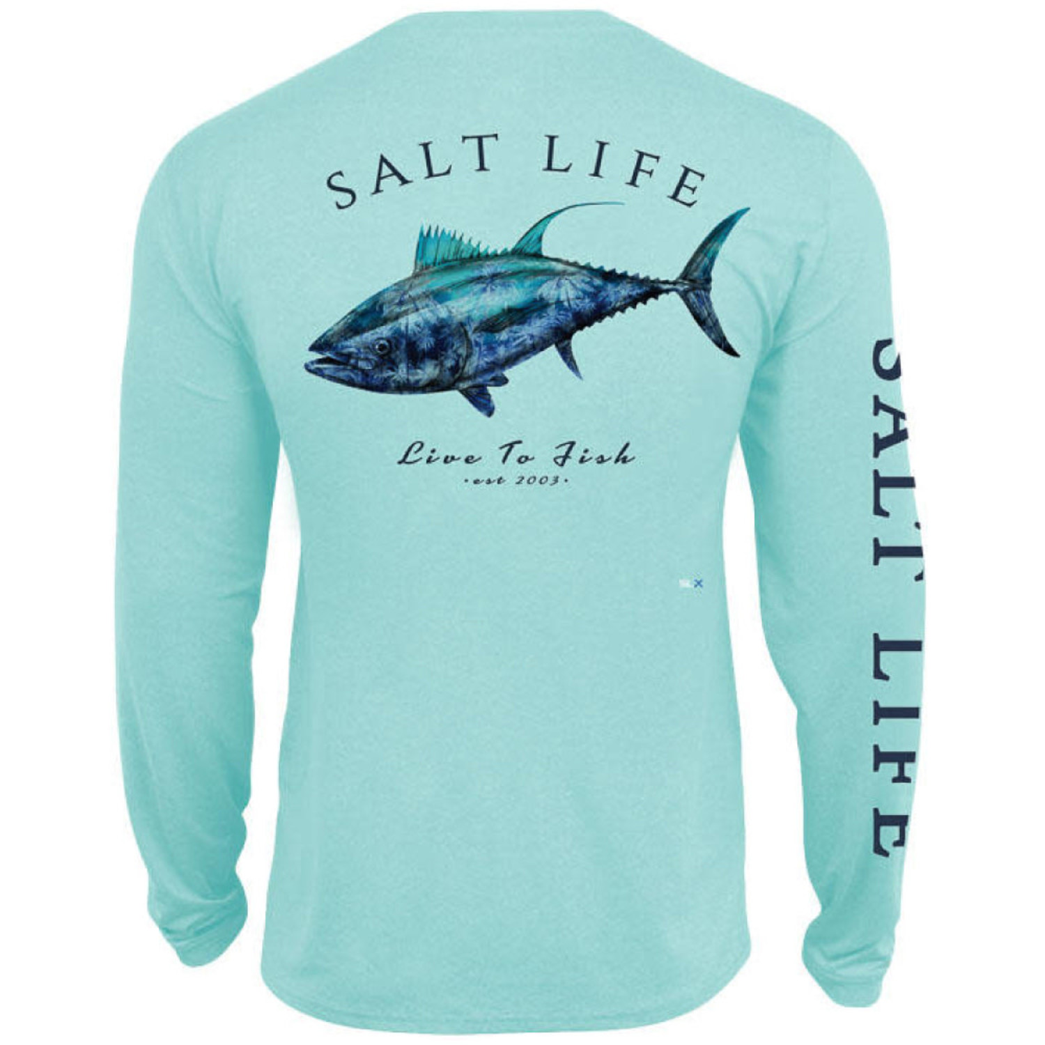 Salt Life Salt Life Tuna Palms Men's Long Sleeve SLX Performance Shirt
