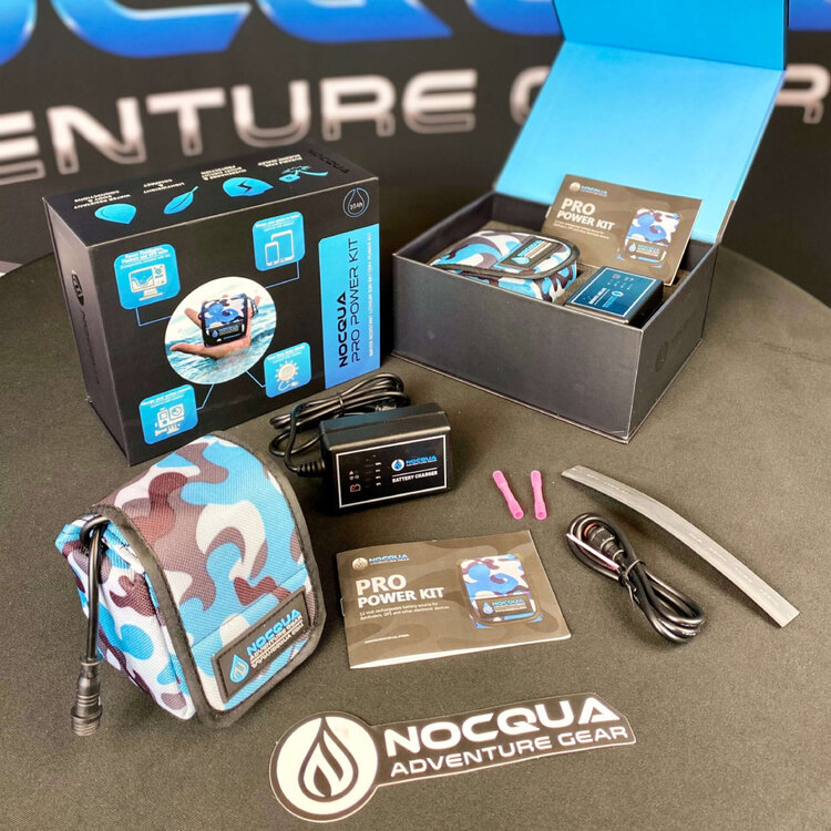NOCQUA Adventure Gear Nocqua 10ah Lithium Ion Pro Power Kit 12V