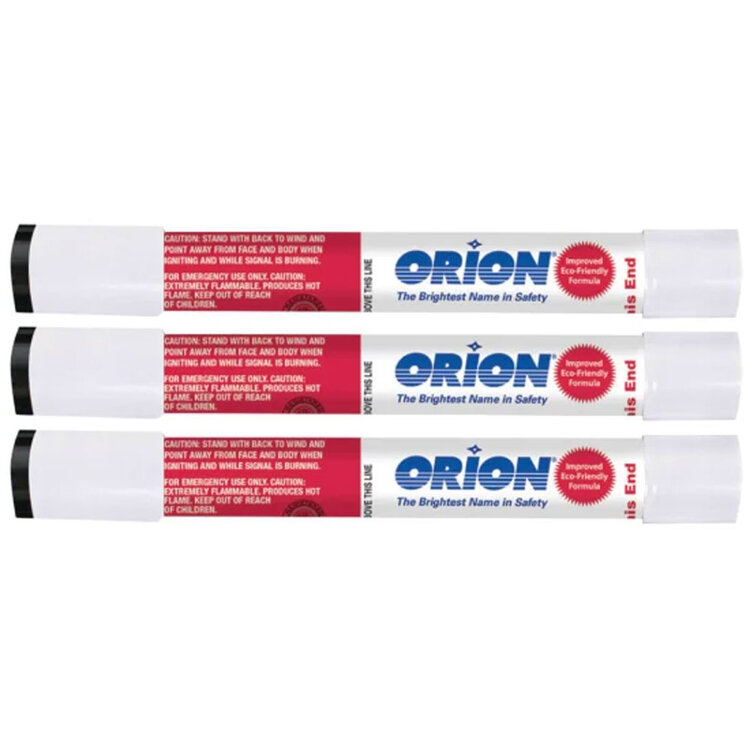 Orion Safety Products Orion Hand Held Red Flares 4pk