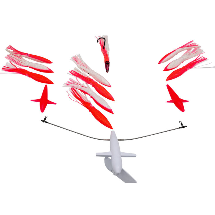 Chatter Lures ChatterLures 19" Side Tracker - 9" Floating Bulb Squid