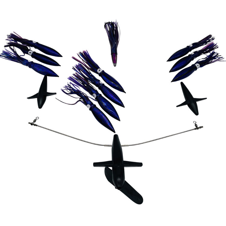 Chatter Lures ChatterLures 19" Side Tracker - 9" Floating Bulb Squid