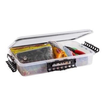 LOT OF 2 NEW PLANO 3565 CLEAR ACRYLIC FISHING TACKLE BOX/CASE