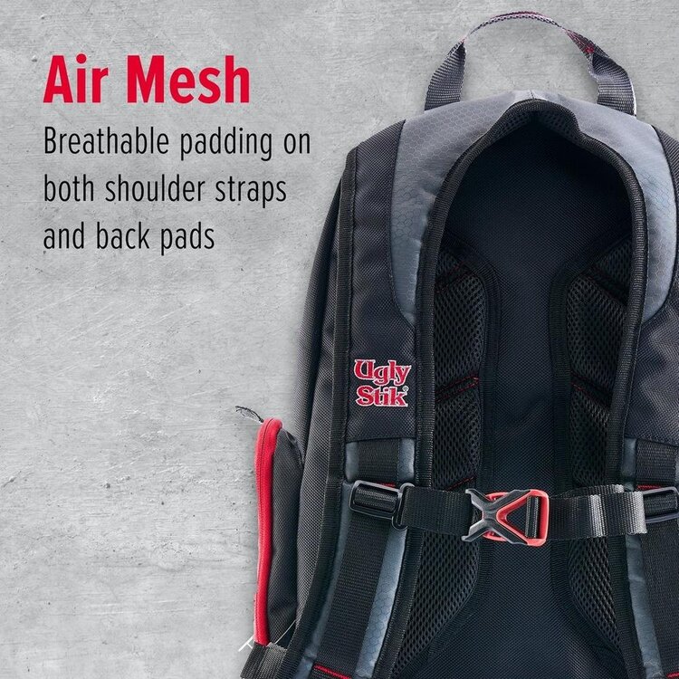 Ugly Stik Ugly Stik 3600 Backpack, Soft Tackle Storage