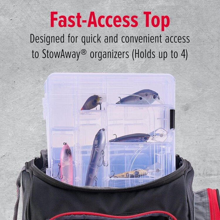 Ugly Stik Ugly Stik 3700 Deluxe Backpack, Soft Tackle Storage