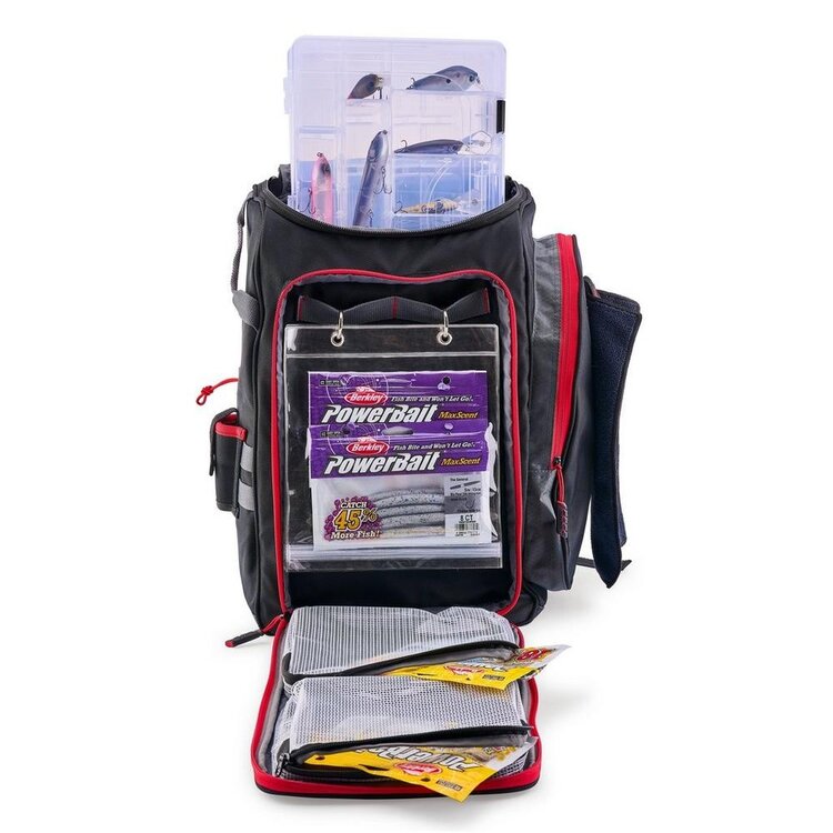 Ugly Stik Ugly Stik 3700 Deluxe Backpack, Soft Tackle Storage